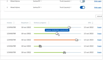Organize deliveries to receive